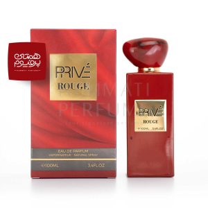 پرایو روج امپر | PRIVE Rouge EDP by Emper / گروه بویایی : گُل‌دار میوه‌ای (Floral fruity) / طبع : گرم / نام برند : امپر / کشور مبدأ : امارات / غلظت :ادو پرفیوم
