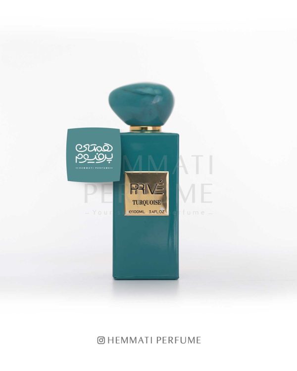 PRIVE Turquoise EDP by Emper | پرایو ترکویز ( فیروزه ) امپر / گروه بویایی : مدیترانه‌ای گُل‌دار (Chypre Floral) / طبع : گرم / نام برند : امپر / کشور مبدأ : امارات /  غلظت :ادو پرفیوم