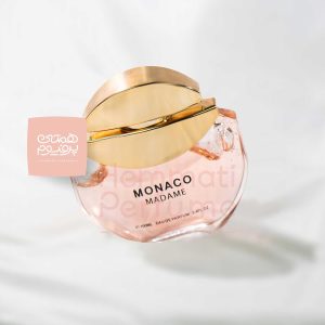 موناکو مادام امپر | EMPER - MONACO MADAME / گروه بویایی :  شرقی گُل‌دار (Oriental Floral) / طبع : معتدل / نام برند : امپر/ کشور مبدأ : امارات / غلظت : ادو پرفبوم مناسب برای : بانوان / مناسب فصل : پاییز و زمستان / اسانس اولیه : ترنج ، پرتقال، گریپ فروت / اسانس میانی : سرخالو، رز ، یاس / اسانس پایه : مشک ، وانیل ، نعناع هندی ، خس خس