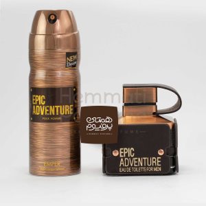 اپک ادونچر - Epic Adventure / گروه بویایی : چوبی معطر (Woody Aromatic) چوبی معطر (Woody Aromatic) / طبع : گرم / نام برند : امپر / کشور مبدأ : اماراتی / غلظت : ادو تویلت