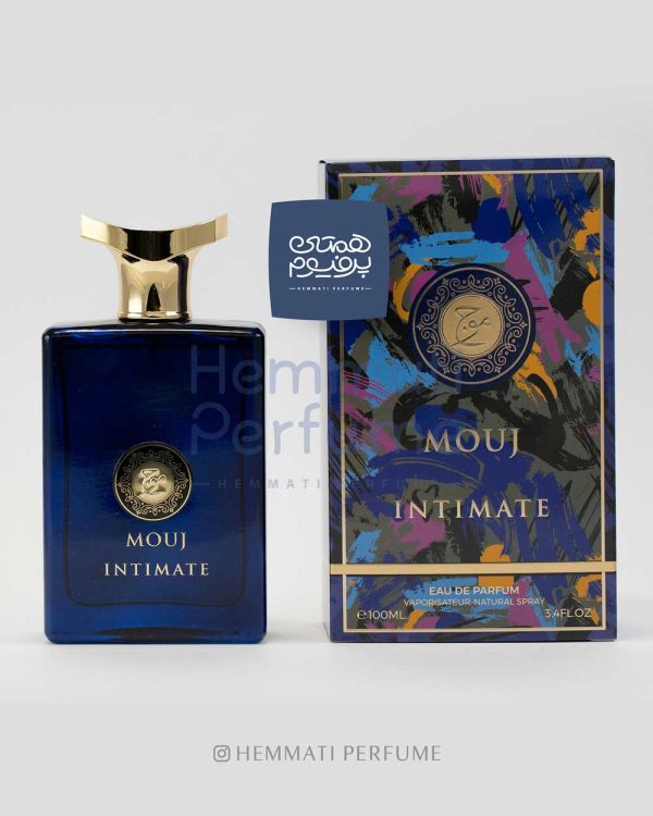 موج اینتمت | MOUJ - Intimate  / گروه بویایی : شرقی چوبی (Oriental Woody) / طبع : گرم/ نام برند : امپر / کشور مبدأ : امارات / غلظت :ادو پرفیوم