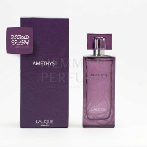 لالیک آمیتیس | LALIQUE - Amethyst / گروه بویایی :  گُل‌دار میوه‌ای (Floral fruity) / طبع : معتدل / نام برند : لالیک / کشور مبدأ : فرانسه / غلظت : ادو پرفبوم مناسب برای : خانم ها / مناسب فصل : چهار فصل / اسانس اولیه : انگور فرنگی سیاه، بلوبری، توت سیاه، شاه توت، توت فرنگی / اسانس میانی : رز ، گل یلانگ ، فلفل ، گل صدتومانی / اسانس پایه : مشک ، وانیل ، روایح چوبی