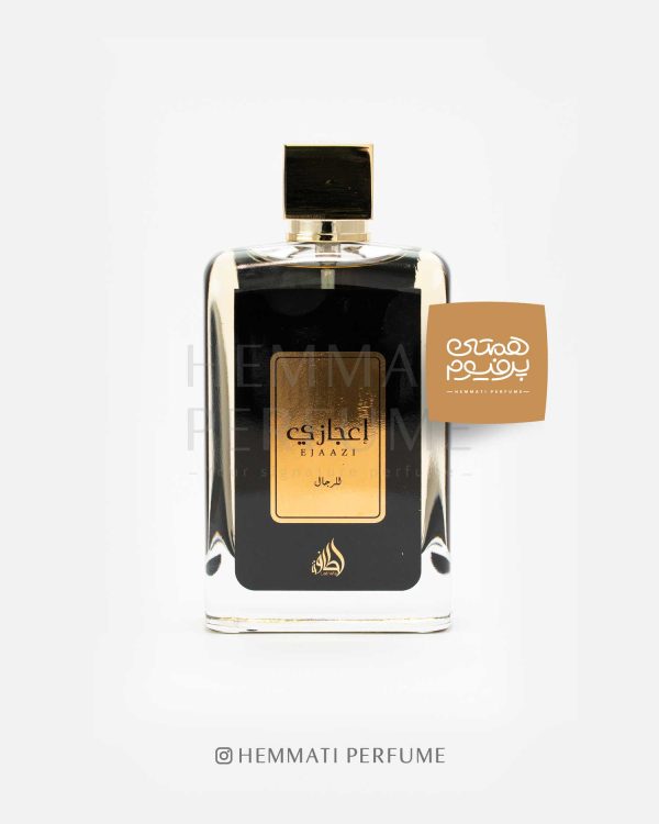 اعجازی لطافه | Lattafa Perfumes - Ejaazi  / گروه بویایی :  گروه بویایی : گروه شرقی (Oriental) / طبع : گرم / نام برند : لطافه / کشور مبدأ : امارات / غلظت : ادو پرفبوم  مناسب برای : آقایان و بانوان / مناسب فصل : بهار ، پاییز و زمستان / اسانس اولیه : پرتقال، اسطوخودوس ، هل ، مرکبات / اسانس میانی : نعناع هندی ، گل برف ، فلفل ، برگ دارچین / اسانس پایه : کهربا، خزه درخت بلوط ، خس خس ، سدر ، روایح چوبی، آمبروکسان
