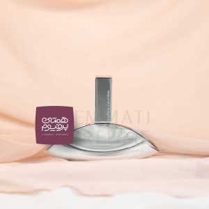 کالوین کلین ایفوریا زنانه (سی کی یوفوریا زن) | Calvin Klein - Euphoria for Women / گروه بویایی :  شرقی گُل‌دار (Oriental Floral) / طبع : گرم / نام برند : کالوین کلین/ کشور مبدأ : ایالات متحده / غلظت : ادو پرفیوم مناسب برای : بانوان / مناسب فصل : چهار فصل / اسانس اولیه : انار / اسانس میانی : لاله مردابی، ارکیده / اسانس پایه :مشک ، کهربا، بنفشه ، چوب ماهون