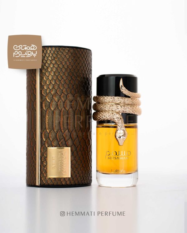 مسمم لطافه | Musamam EDP by Lattafa / گروه بویایی : چرمی (Leather) / طبع : گرم / نام برند : لطافه / کشور مبدأ : امارات / غلظت : ادو پرفیوم