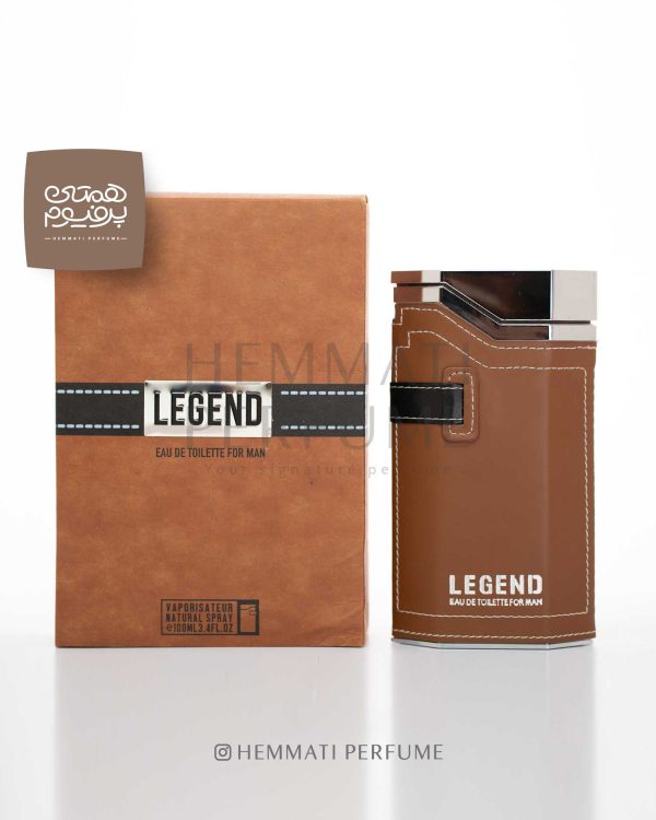 لجند( افسانه ) امپر | LEGEND EDT by Emper / گروه بویایی : مرکباتی معطر (Citrus Aromatic) / طبع : گرم / نام برند : امپر / کشور مبدأ : امارات / غلظت : ادو تویلت