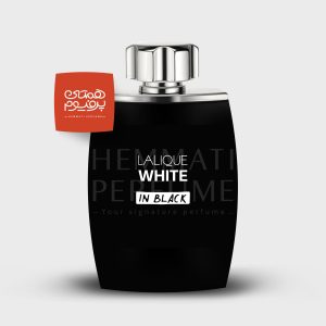 لالیک وایت این بلک - LALIQUE - Lalique White in Black / گروه بویایی : گروه معطر ادویه‌ای (Aromatic Spicy) / طبع : گرم / نام برند : لالیک / کشور مبدأ : فرانسه / غلظت : ادو پرفیوم / حجم شیشه : 125 میل مناسب برای : آقایان / مناسب فصل : بهار ، پاییز و زمستان / اسانس اولیه : نترنج ، گریپ فروت ، صمغ کندر / اسانس میانی : اسطوخودوس ، هل ، لامی ، فلفل صورتی / اسانس پایه : وانیل ، نعناع هندی ، سدر ، بلسان کلمبیایی ، آمبروکسان