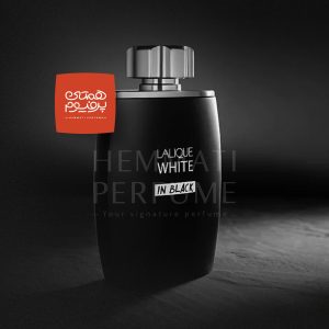لالیک وایت این بلک - LALIQUE - Lalique White in Black / گروه بویایی : گروه معطر ادویه‌ای (Aromatic Spicy) / طبع : گرم / نام برند : لالیک / کشور مبدأ : فرانسه / غلظت : ادو پرفیوم / حجم شیشه : 125 میل مناسب برای : آقایان / مناسب فصل : بهار ، پاییز و زمستان / اسانس اولیه : نترنج ، گریپ فروت ، صمغ کندر / اسانس میانی : اسطوخودوس ، هل ، لامی ، فلفل صورتی / اسانس پایه : وانیل ، نعناع هندی ، سدر ، بلسان کلمبیایی ، آمبروکسان