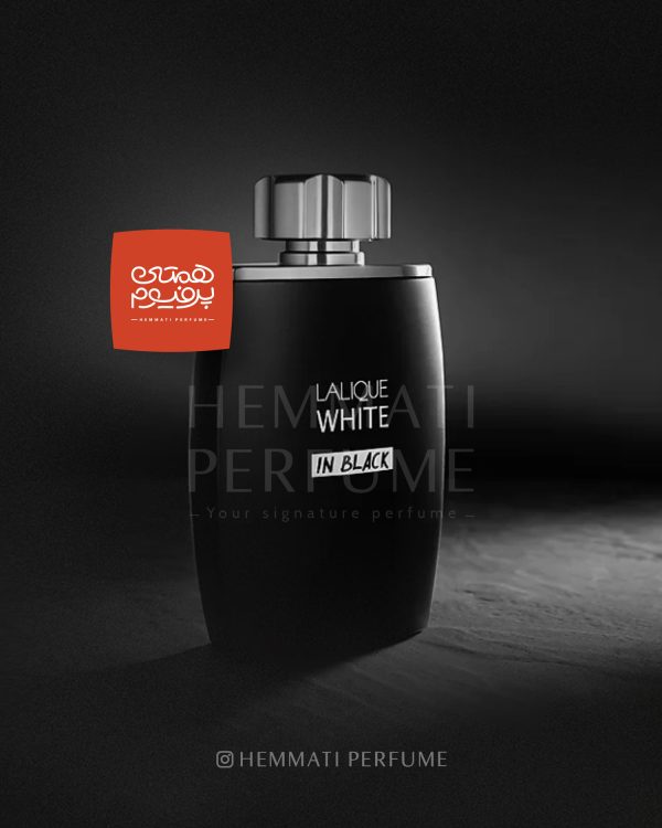 لالیک وایت این بلک - LALIQUE - Lalique White in Black / گروه بویایی : گروه معطر ادویه‌ای (Aromatic Spicy) / طبع : گرم / نام برند : لالیک / کشور مبدأ : فرانسه / غلظت : ادو پرفیوم / حجم شیشه : 125 میل مناسب برای : آقایان / مناسب فصل : بهار ، پاییز و زمستان / اسانس اولیه : نترنج ، گریپ فروت ، صمغ کندر / اسانس میانی : اسطوخودوس ، هل ، لامی ، فلفل صورتی / اسانس پایه : وانیل ، نعناع هندی ، سدر ، بلسان کلمبیایی ، آمبروکسان