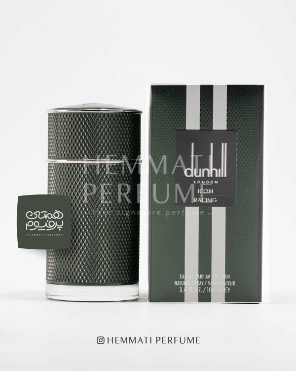 دانهیل ایکون ریسینگ (سبز) | dunhill - Dunhill Icon Racing / گروه بویایی : چوبی معطر (Woody Aromatic) / طبع : خنک / نام برند : دانهیل / کشور مبدأ : انگلستان / غلظت : ادو پرفیوم مناسب برای : آقایان / مناسب فصل : بهار و تابستان / اسانس اولیه: ترنج ، گریپ فروت ، هل / اسانس میانی : اسطوخودوس ، هل ، شکوفه پرتقال / اسانس پایه : مشک ، خس خس ، چوب گایاک