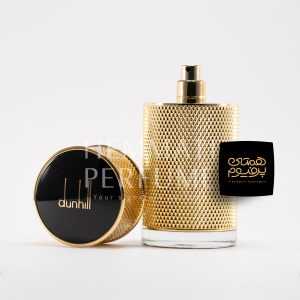 دانهیل آیکون ابسولوت (طلایی) | dunhill - Dunhill Icon Absolute / گروه بویایی :  چوبی ادویه‌ای (Woody Spicy) / طبع : گرم / نام برند : دانهیل / کشور مبدأ : انگلستان / غلظت : ادو پرفیوم مناسب برای : آقایان / مناسب فصل : پاییز و زمستان / اسانس اولیه: ترنج ، فلفل / اسانس میانی : رز ، یاس، زعفران / اسانس پایه : چرم ، تنباکو ، عود