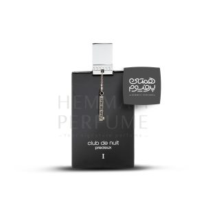 آرماف کلاب د نویت پرسیو (پرسیوس) | ARMAF - Club de Nuit Precieux / گروه بویایی : شرقی چوبی (Oriental Woody) / طبع : معتدل / بهترین مشابه: کرید ابسلوت / نام برند : آرماف / کشور مبدأ : امارات / غلظت : اکسترا پرفیوم مناسب برای : آقایان و بانوان / مناسب فصل : چهار فصل / اسانس اولیه: آناناس ، لیمو ، کارامل، برگاموت ، گلابی ، فلفل صورتی ، فلفل سیاه / اسانس میانی : خزه درخت بلوط ، روایح چوبی ، بادیان رومی ، گل یاس ، گل برف / اسانس پایه : امبروکسان، کهربا ، وانیل ، مشک ، چرم ، نعناع هندی ، چوب سدر